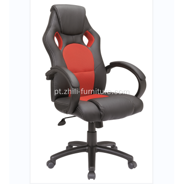 Cadeira vermelha inteira para jogos de computador